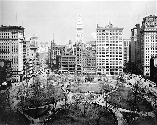 14th Street Union Square New York City 1911 Photo Print for Sale