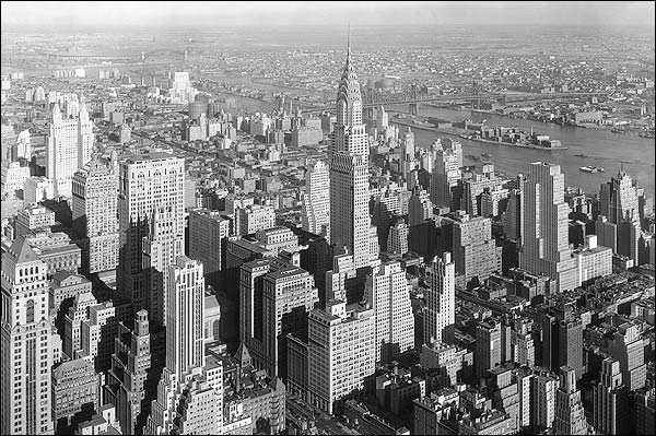 Chrysler Building & Queensboro Bridge, NYC Photo Print for Sale