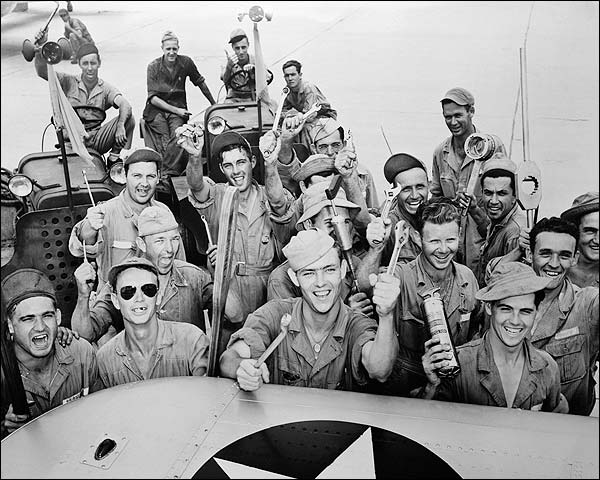 WWII Flight Crew Mechanics at Kelly Field Photo Print for Sale