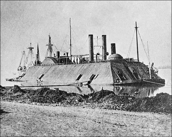 U.S. Civil War Ironclad Gunboat Essex Photo Print for Sale