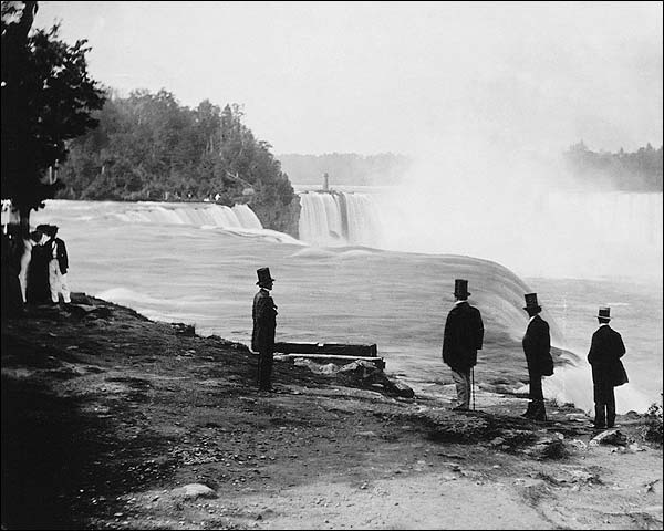 Niagara Falls Daguerreotype by Platt Babbitt  Photo Print for Sale