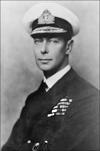 King George VI Great Britain WWII Portrait Photo Print for Sale