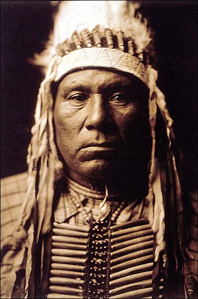 Indian Ow High Edward S. Curtis Portrait Photo Print for Sale