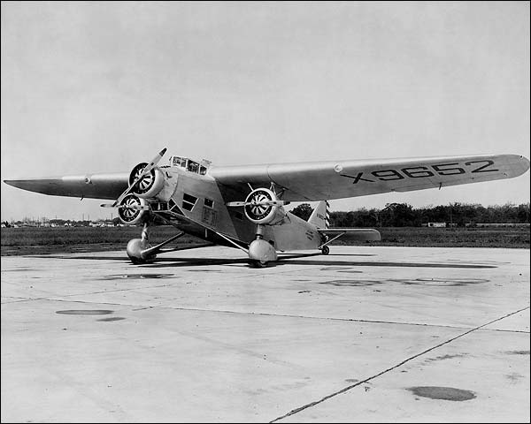 Ford XB-906 Trimotor Bomber Aircraft Photo Print for Sale