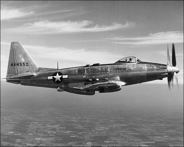 General Motors P-75 / P-75A Eagle in Flight Photo Print for Sale