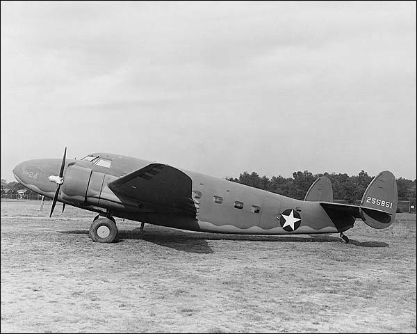 Lockheed C-60 Lodestar WWII Army Transport Plane Photo Print for Sale