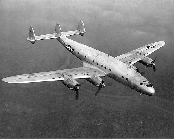 WWII Lockheed C-69 Constellation Aircraft Photo Print for Sale