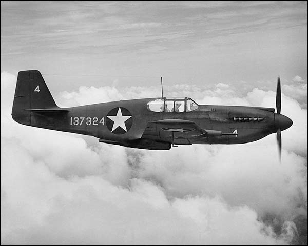 P-51 / P-51C Mustang WWII Fighter Photo Print for Sale