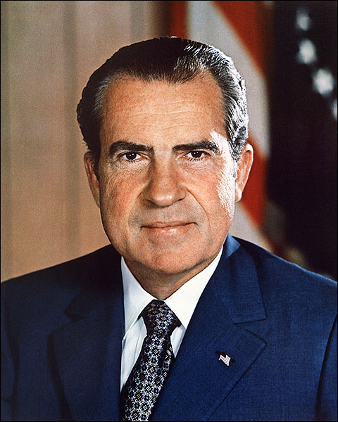 President Richard Nixon Portrait Photo Print for Sale