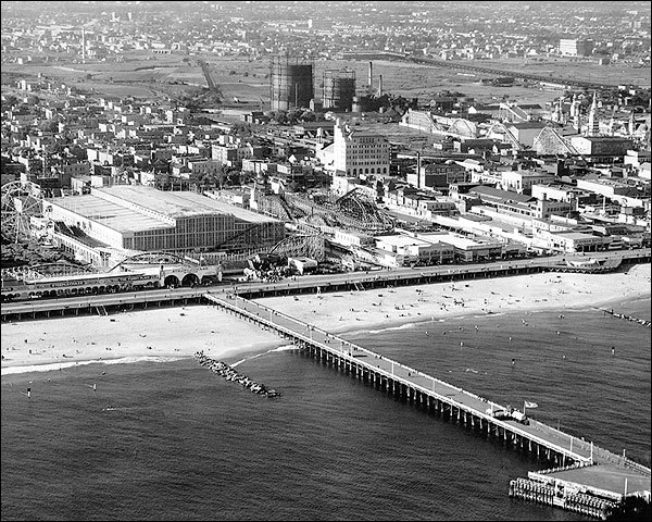 Coney Island Pier, New York City 1936 Photo Print for Sale