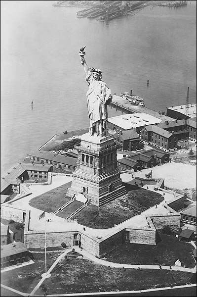 Statue of Liberty, New York Harbor 1924 NYC Photo Print for Sale
