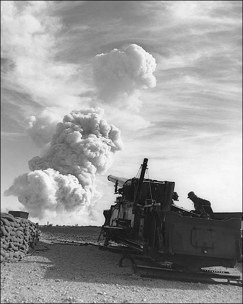 Atomic Annie Nuclear Bomb Artillery Testing Photo Print for Sale