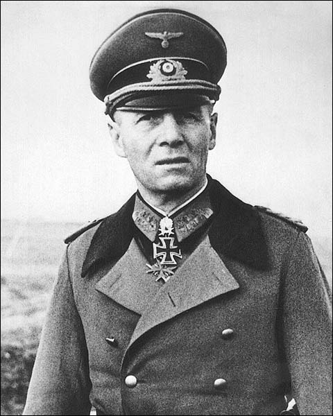 WWII German General Erwin Rommel Portrait Photo Print for Sale