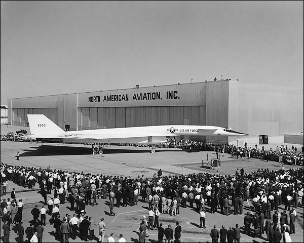 Unveiling of North American XB-70 / XB-70A Photo Print for Sale