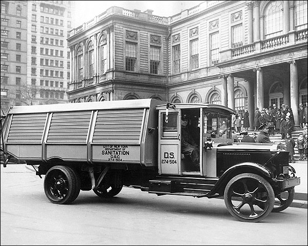 NYC Department of Sanitation Truck 1930s Photo Print for Sale