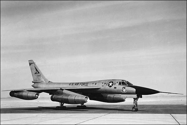 Convair B-58 Hustler Bomber 3/4 View Photo Print for Sale