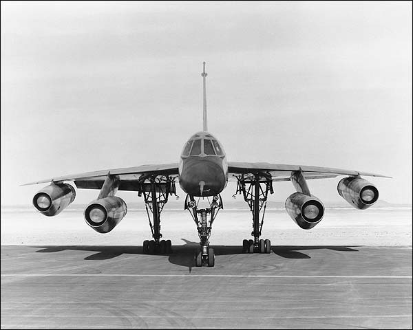 Convair B-58 Hustler Bomber Front View Photo Print for Sale