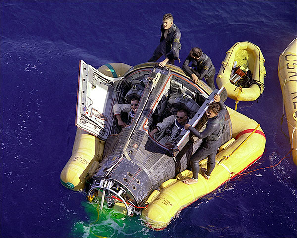 Gemini 8 Pacific Recovery Photo Print for Sale