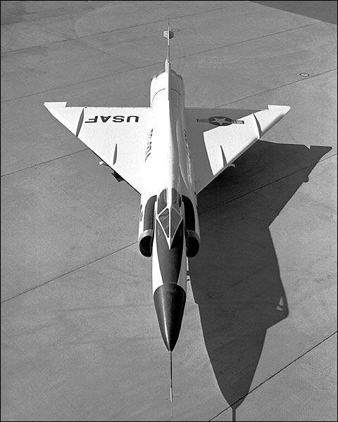 Convair JF-102 on Ramp F-102 Photo Print for Sale