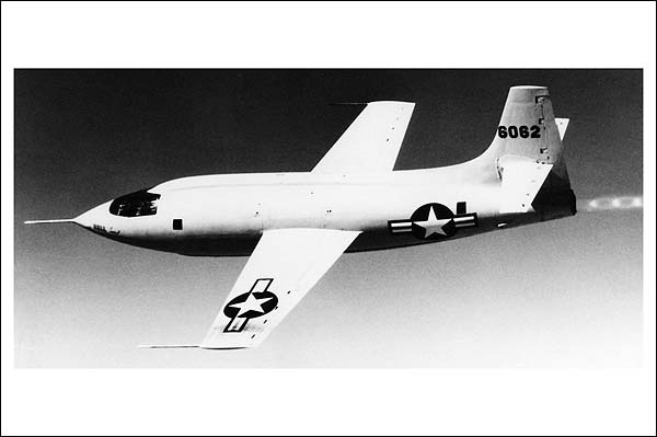Bell X-1 Chuck Yeager Sound Barrier Photo Print for Sale