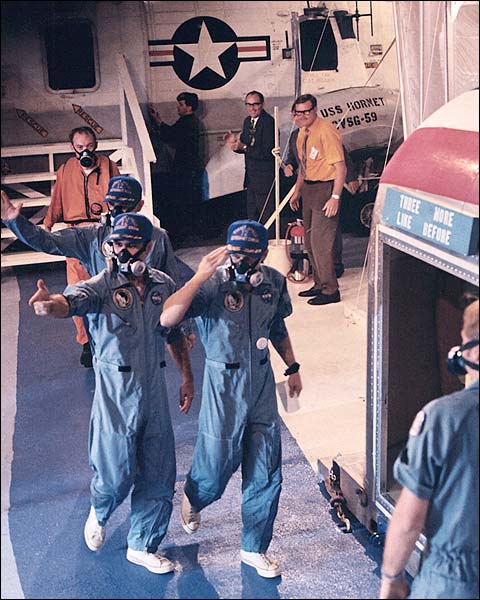 Apollo 12 Crew Quarantine Van Photo Print for Sale