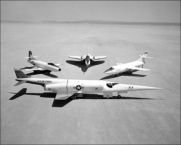 Douglas X-3, D-558, XF4D, D-558-2 Photo Print for Sale
