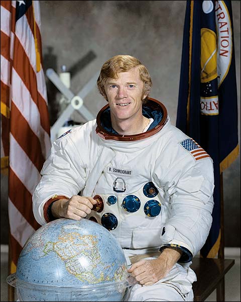 NASA Portrait of Astronaut Russell 'Rusty' Schweickart WSS Photo Print for Sale