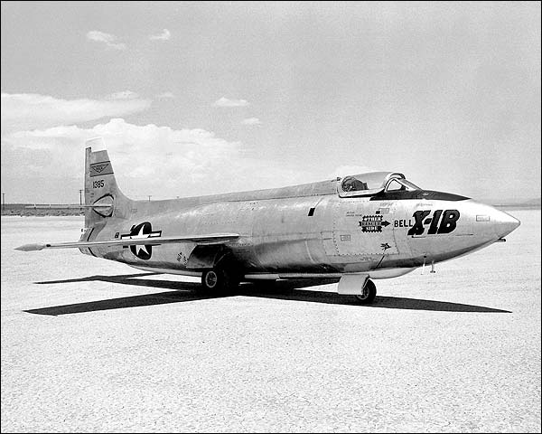 X-1B on Lakebed Bell X-1 Photo Print for Sale