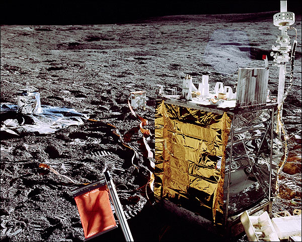 Apollo 14 NASA Apollo Lunar Surface Experiment Package Photo Print for Sale