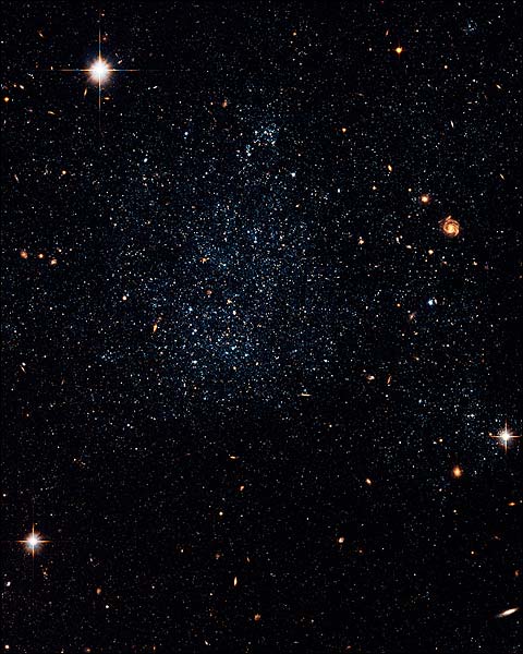 Dwarf Galaxy Holmberg IX Hubble Space Telescope Photo Print for Sale