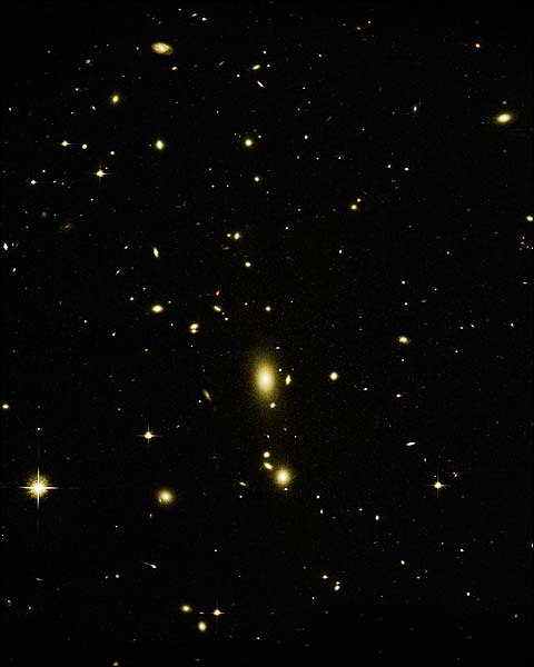 Galaxy Cluster Hubble Space Telescope Photo Print for Sale