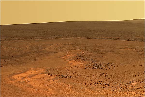 Mars Surface View from Opportunity Rover NASA Photo Print for Sale
