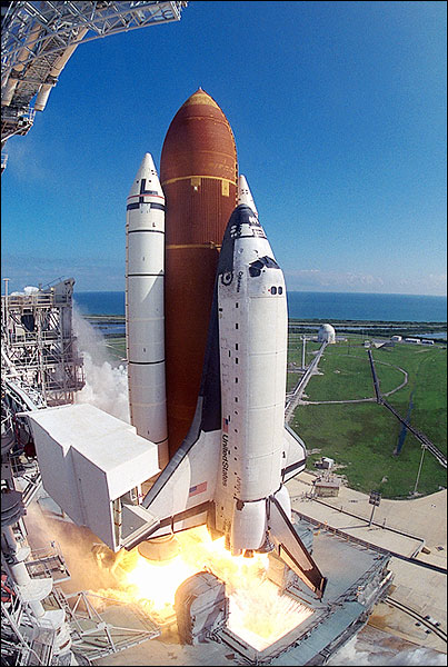 STS-58 Space Shuttle Columbia Launch Photo Print for Sale