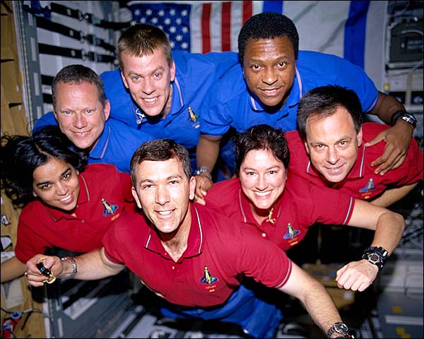 STS-107 Space Shuttle Columbia Lost Crew Photo Print for Sale