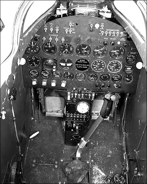 X-1B Cockpit and Panel Photo Print for Sale