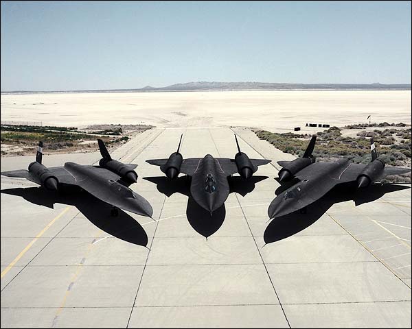 SR-71 Blackbird Trio Photo Print for Sale
