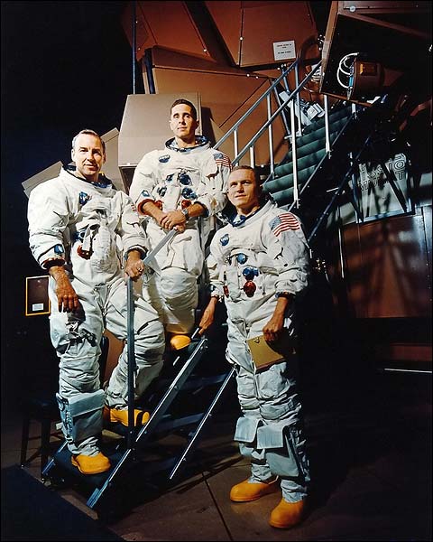 Apollo 8 Borman, Lovell & Anders NASA Photo Print for Sale