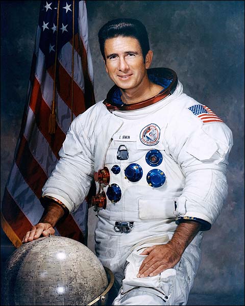 Apollo 15 Astronaut James Irwin Portrait WSS Photo Print for Sale