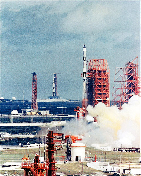 Gemini 11 Titan II Rocket Launch NASA Photo Print for Sale