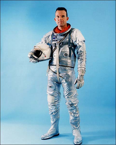 NASA Mercury 9 Astronaut Gordon Cooper Portrait Photo Print for Sale