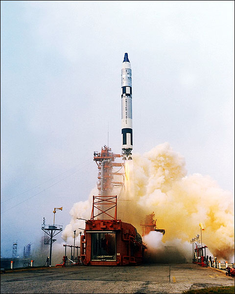 Gemini 7 Titan II Rocket Launch NASA Photo Print for Sale