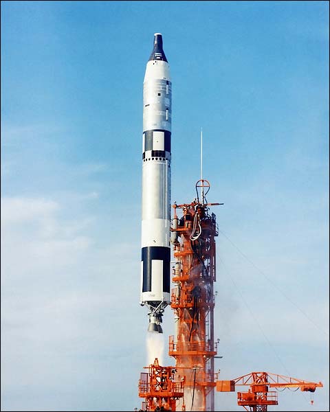 Gemini 6 Titan II Rocket Launch NASA Photo Print for Sale