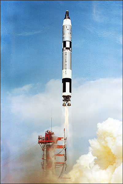 Gemini 8 Titan II Rocket Launch NASA Photo Print for Sale