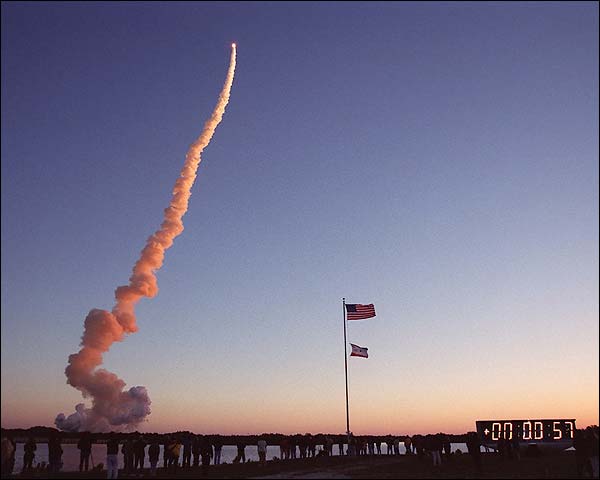 STS-102 Space Shuttle Discovery Launch NASA Photo Print for Sale