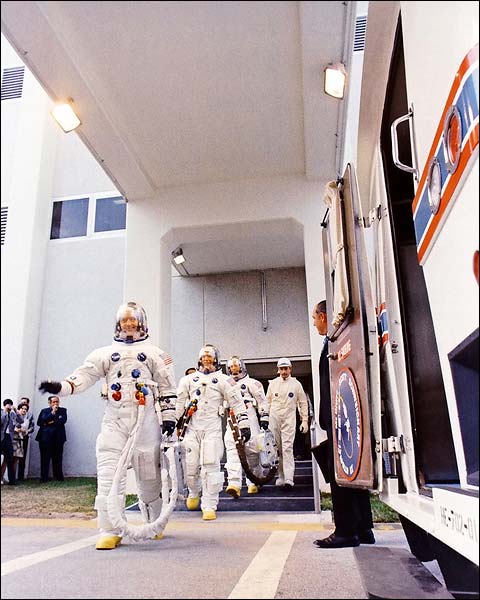 Apollo 9 Crew Prelaunch Countdown NASA  Photo Print for Sale
