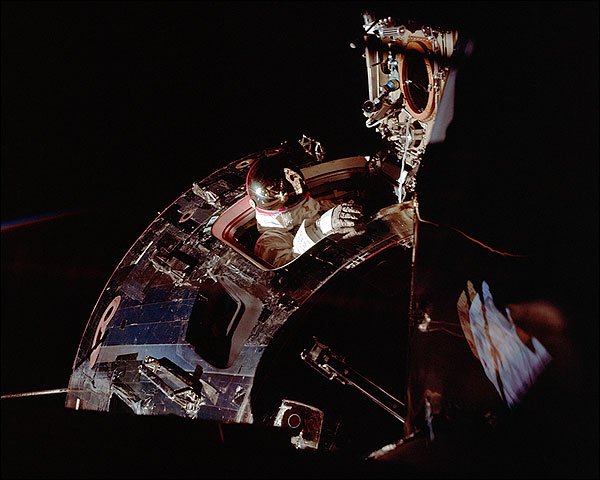 NASA Apollo 9 Hatch Command Module EVA  Photo Print for Sale