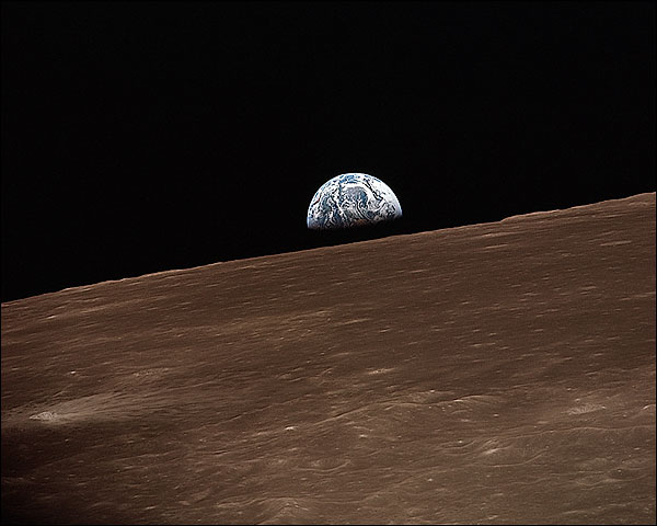 Earthrise Apollo 10 Mission NASA Photo Print for Sale