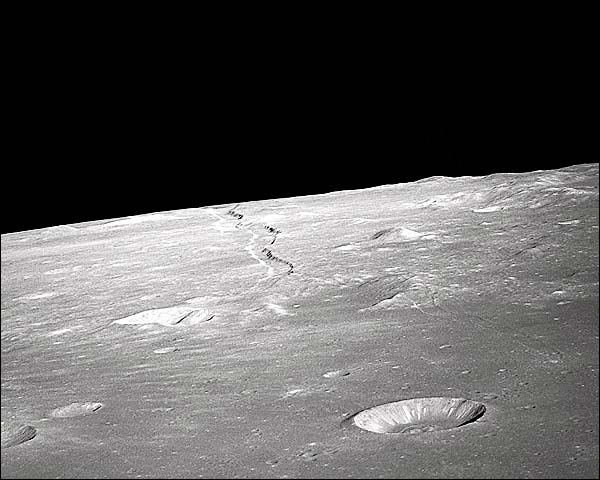 Moon Craters Apollo 10 NASA Photo Print for Sale