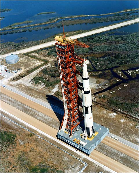 Apollo 10 Saturn V Crawler Transporter NASA Photo Print for Sale