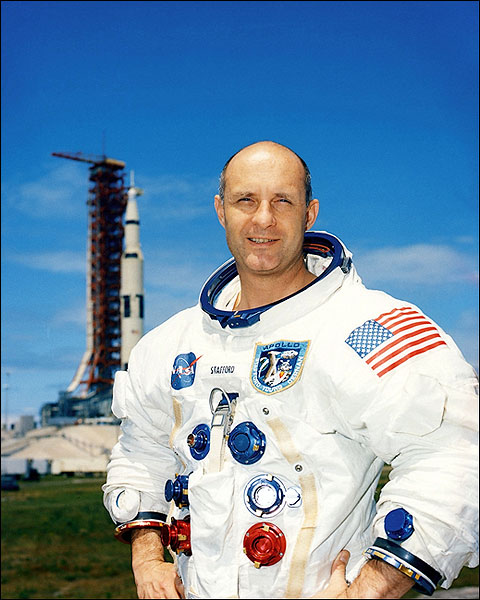 NASA Apollo 10 Commander Thomas P. Stafford Photo Print for Sale